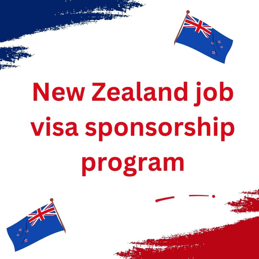 New Zealand Job sponsorship